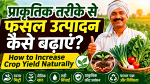 How to Increase Crop Yield Naturally: प्राकृतिक तरीके से फसल उत्पादन कैसे बढ़ाएं?