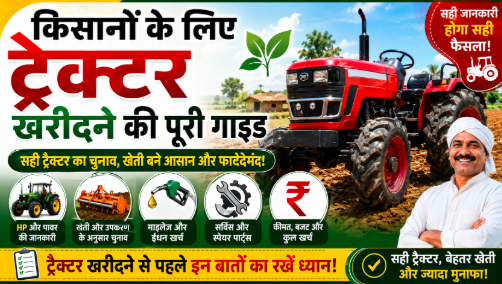 Tractor Buying Guide for Farmers किसानों के लिए ट्रैक्टर खरीदने की पूरी गाइड