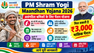 PM Shram Yogi Maandhan Yojana 2026: पात्रता, लाभ, आवेदन फॉर्म और अंतिम तिथि