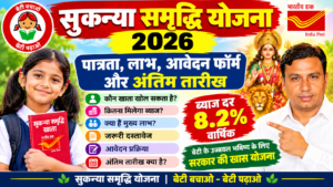 Sukanya Samriddhi Yojana 2026: सुकन्या समृद्धि योजना पात्रता, लाभ, आवेदन फॉर्म और अंतिम तारीख